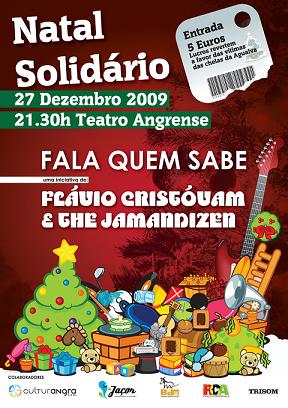 Solidariedade para com os sinistrados do mau tempo na Agualva. Amanhã, no Teatro Angrense...