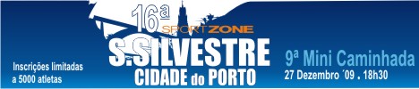 Corrida de São Silvestre do Porto. Amanhã ao final da tarde...