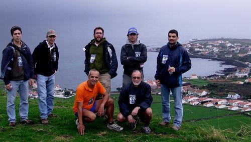 Os "resistentes" no alto do Pico do Capitão...