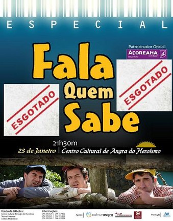 Amanhã encerra-se um ciclo do projecto "Fala Quem Sabe". Venham mais!