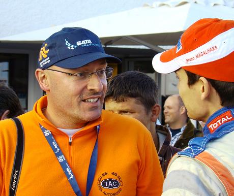 No final do SATA Rali Açores deste ano, à conversa com o tri-campeão Bruno Magalhães...