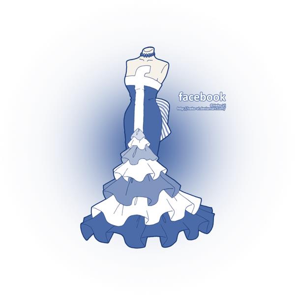 vestido roupa facebook