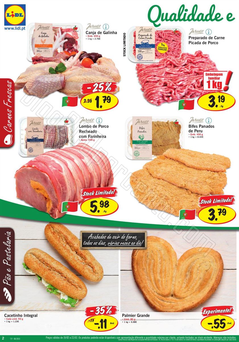 Antevisão Folheto LIDL Promoções de 19 a 25 fev