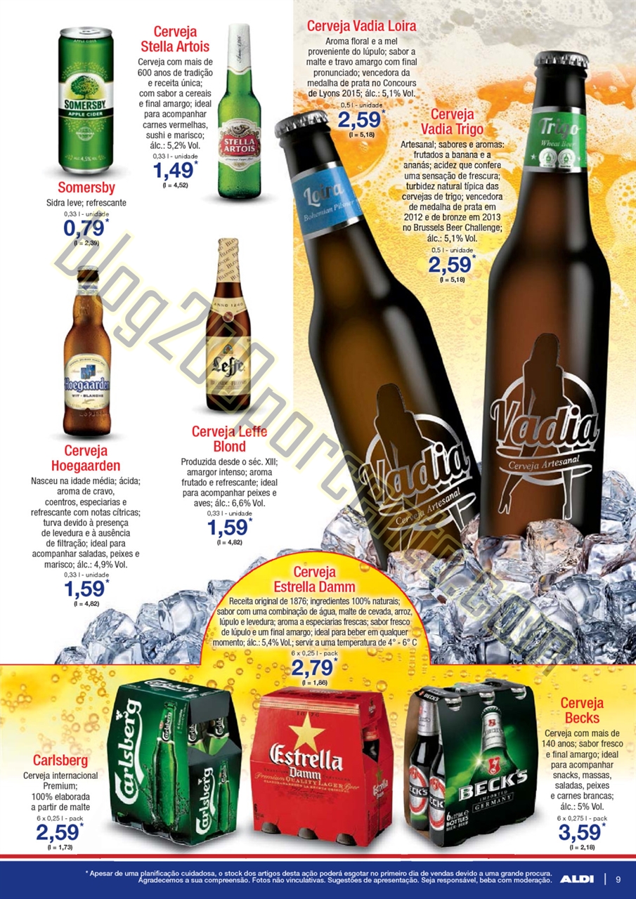 Antevisão Folheto ALDI Promoções a partir de 15
