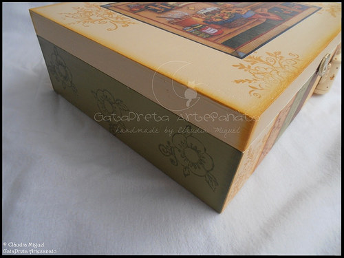 Caixa de chá de 12 divisões 