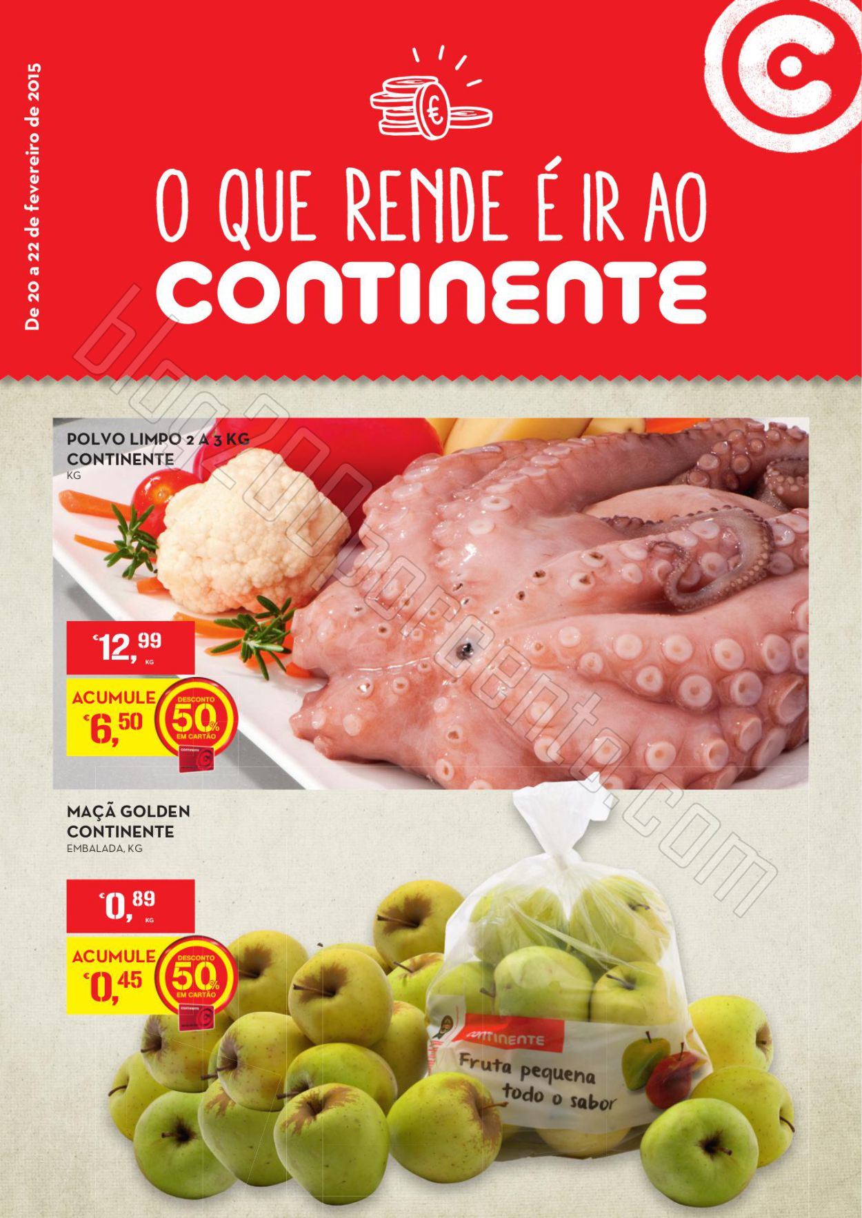 Antevisão Folheto CONTINENTE Fim de Semana de 20 