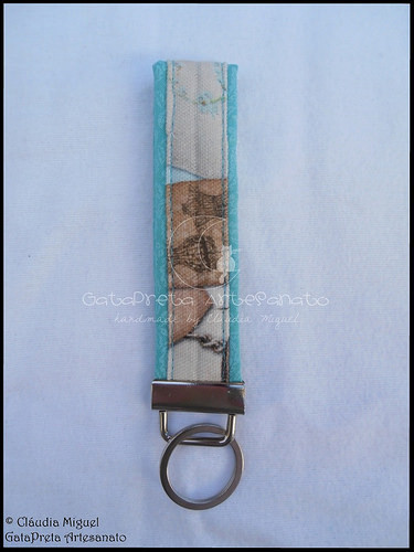 Capa de agenda tripartida, porta-moedas e porta-chaves 