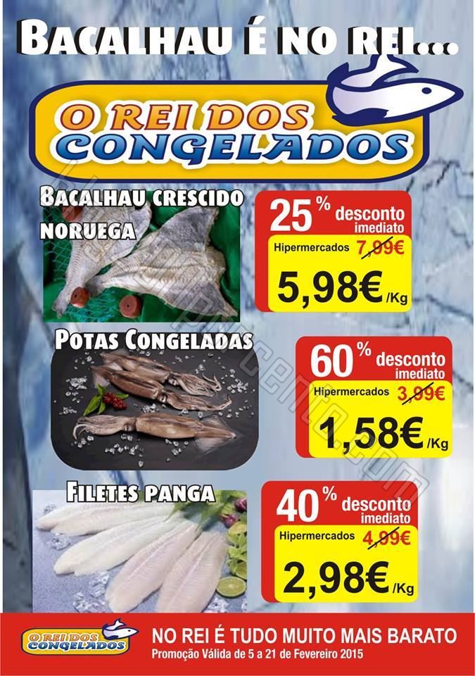 Antevisão folheto REI DOS CONGELADOS de 5 a 21 fe