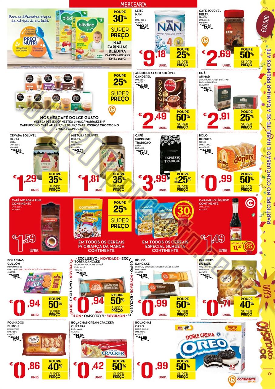 Antevisão Folheto CONTINENTE Promoções de 7 a 1