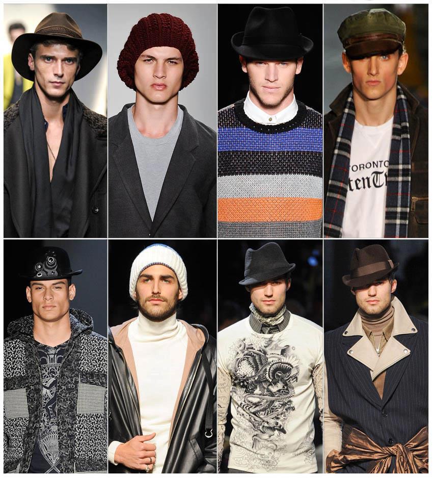 chapéus moda masculina homens roupa vestuário