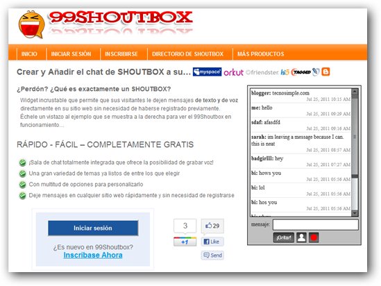 chat no blog