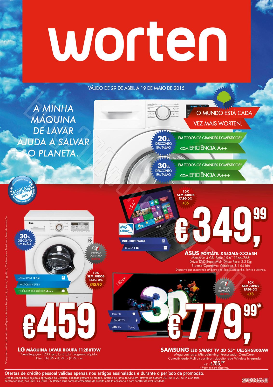 Antevisão Folheto WORTEN Promoções de 29 abril 
