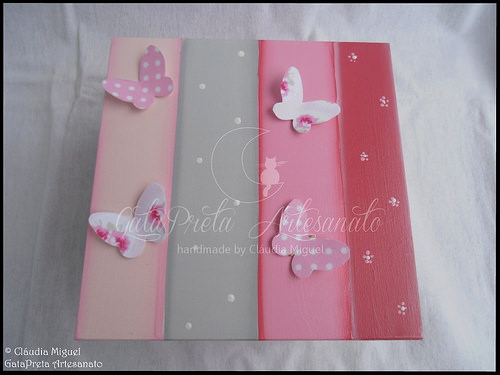 Caixa de recordações de bebé 