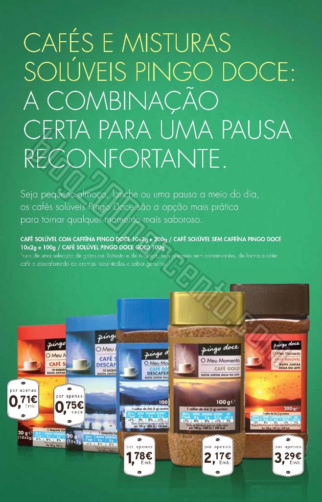 Novo folheto PINGO DOCE Especial Café até 30 abr