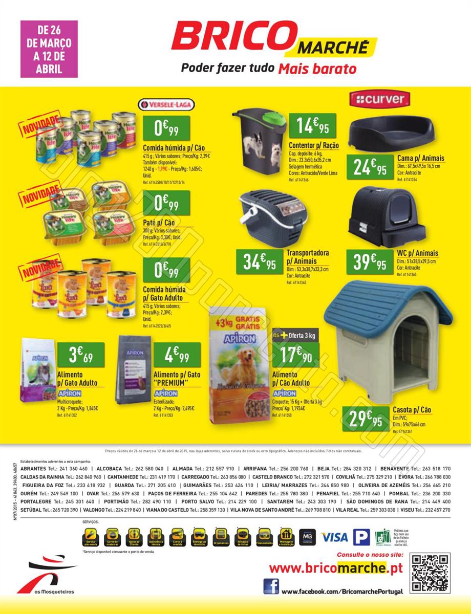 Antevisão Folheto BRICOMARCHÉ de 26 março a 12 