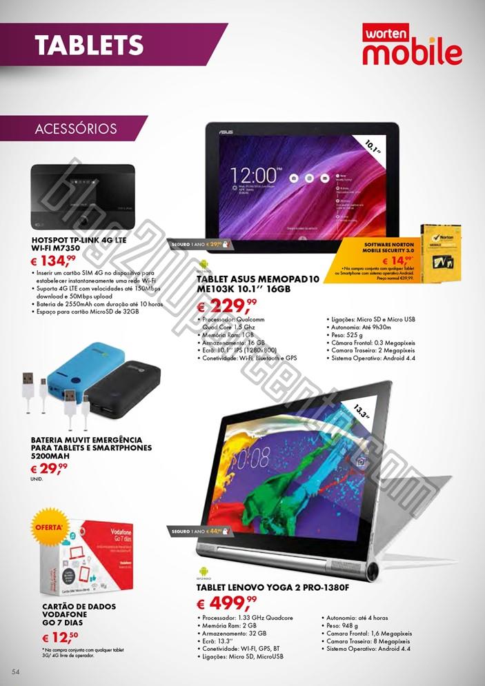 Antevisão Folheto WORTEN MOBILE Promoções de 7 