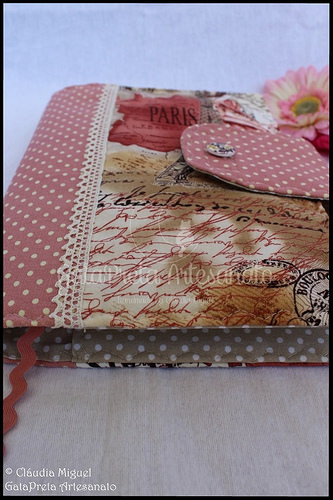 Capa de livros, carteira e estojo 