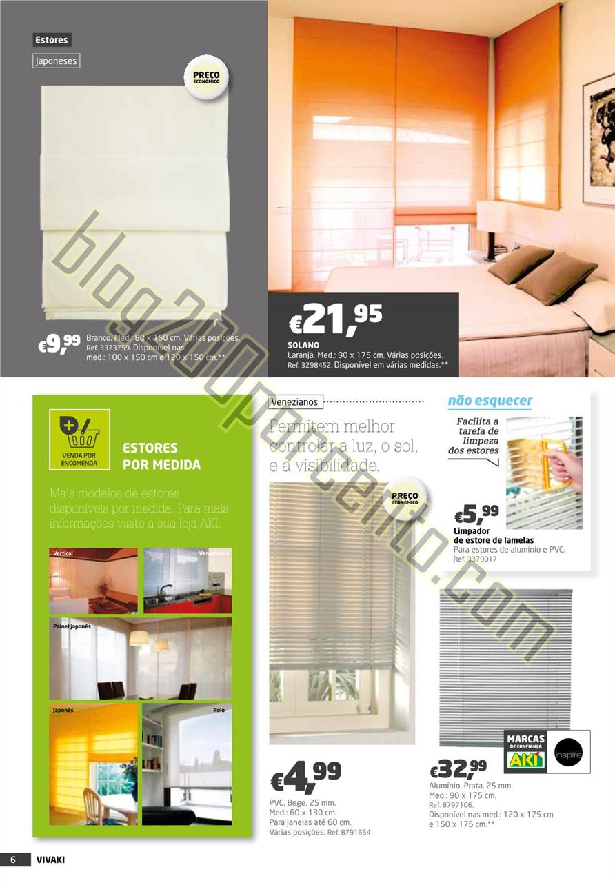 Novo Folheto AKI Casa Promoções até 24 agosto p