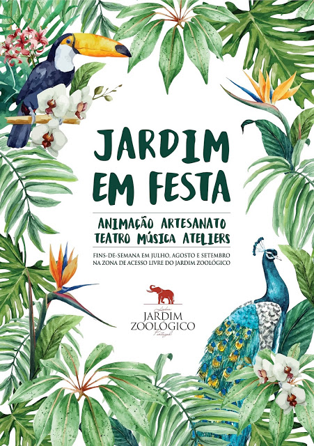 festa de verão no jardim + jardim zoológico de lisboa + animais + ateliers + férias de verão + actividades em família + coisas para fazer em lisboa