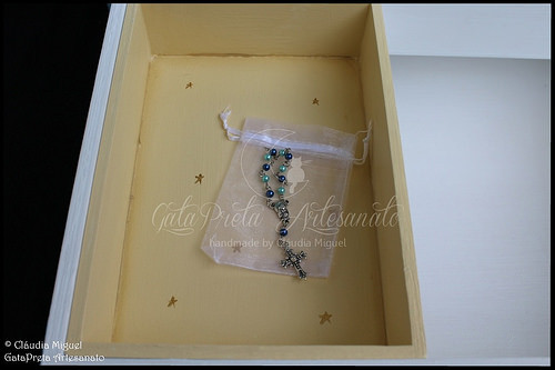 Caixa grande de batizado e lembrancinhas 