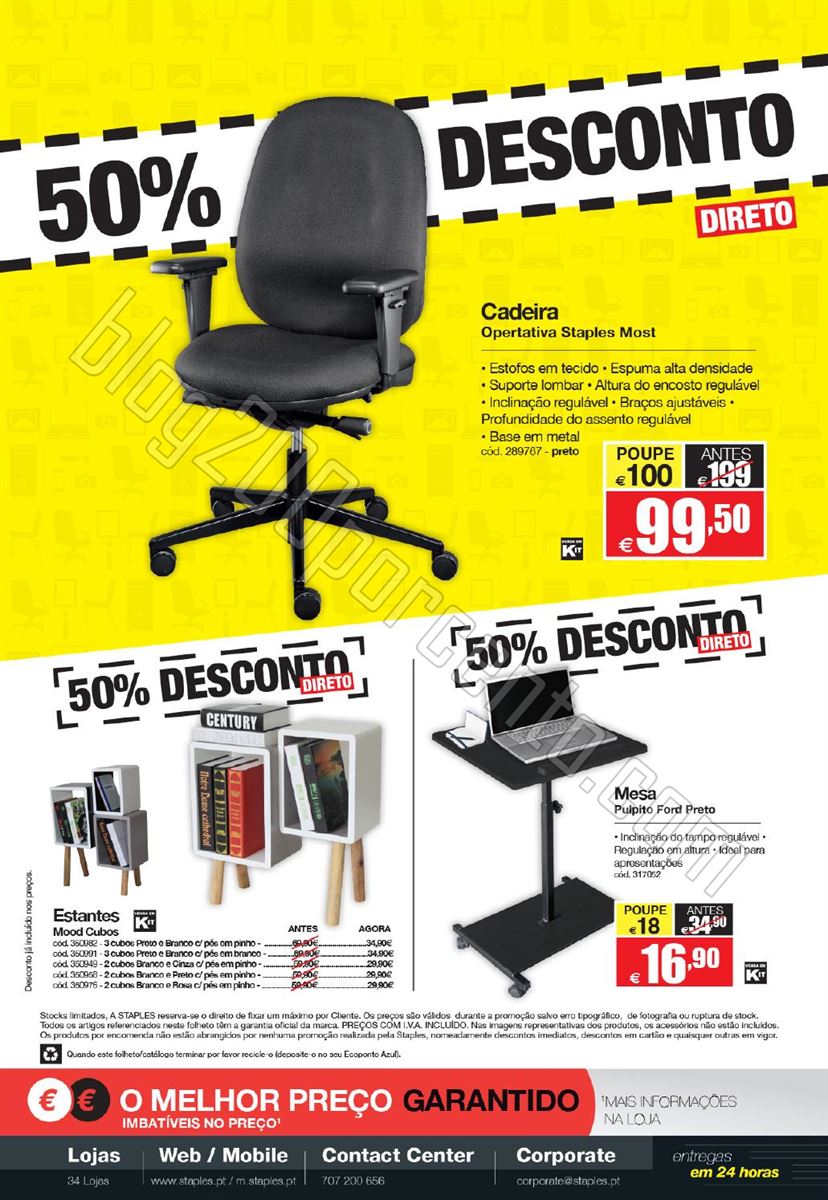 Antevisão Folheto STAPLES Oportunidades de 12 a 1