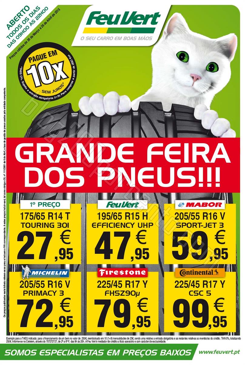 Antevisão Folheto FEU VERT Promoções de 30 mar