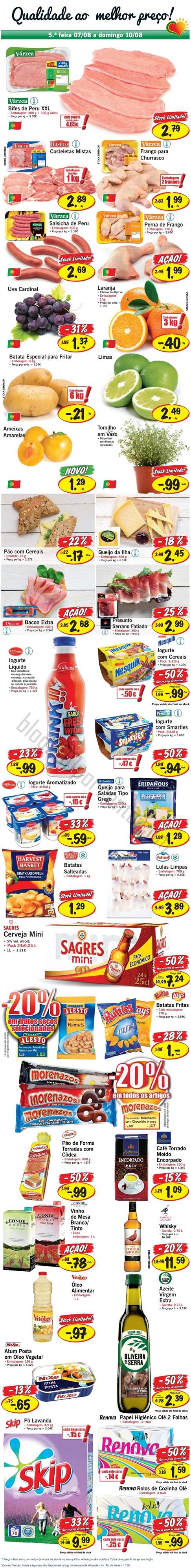 Antevisão Promoções LIDL de 7 a 10 agosto - quinta a domingo