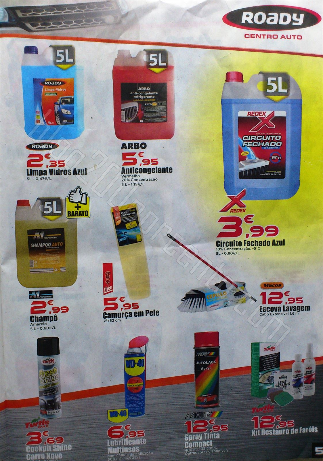 Antevisão Folheto ROADY Promoções de 30 abril a