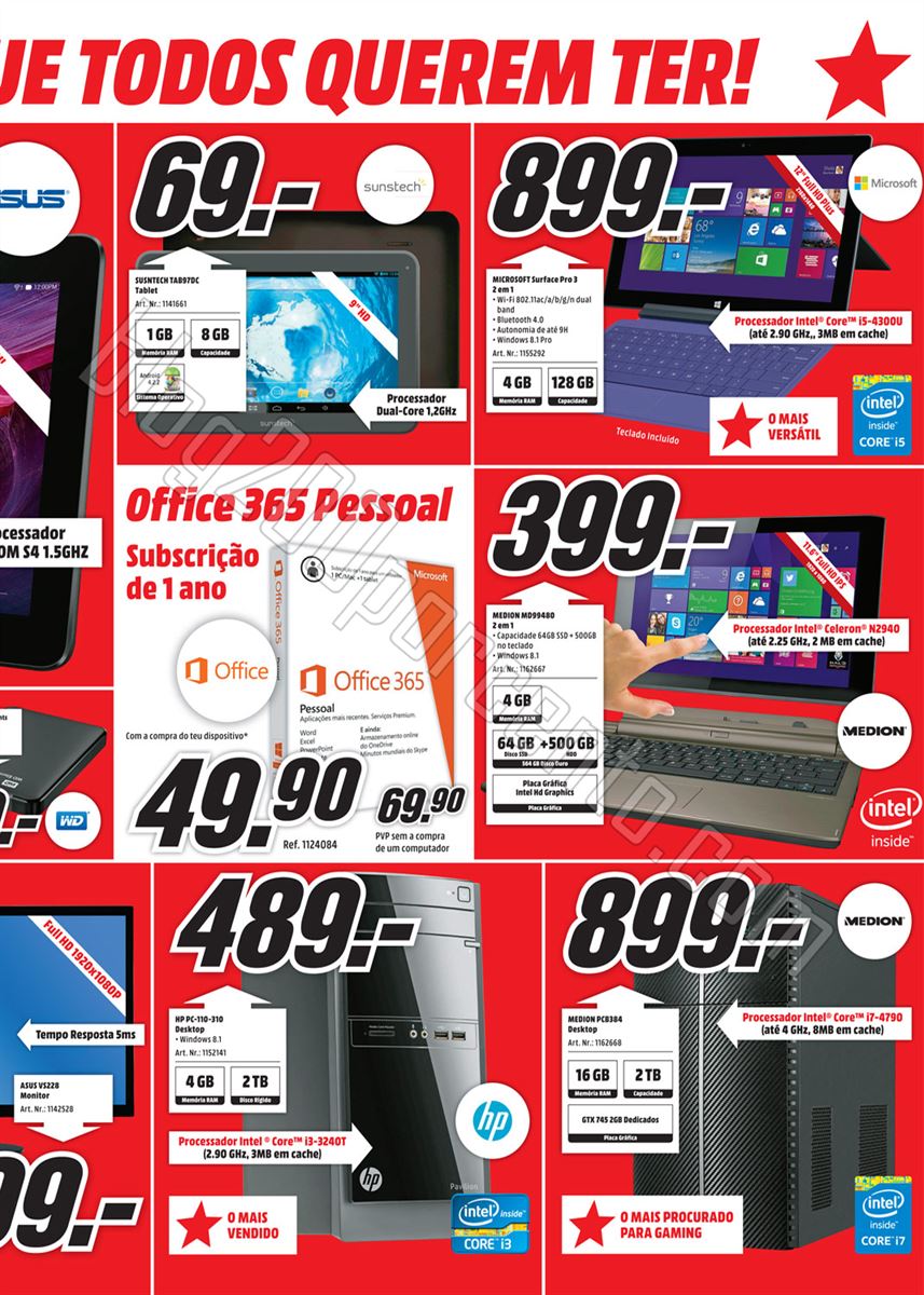 Antevisão Folheto MEDIA MARKT de 29 janeiro a 4 f