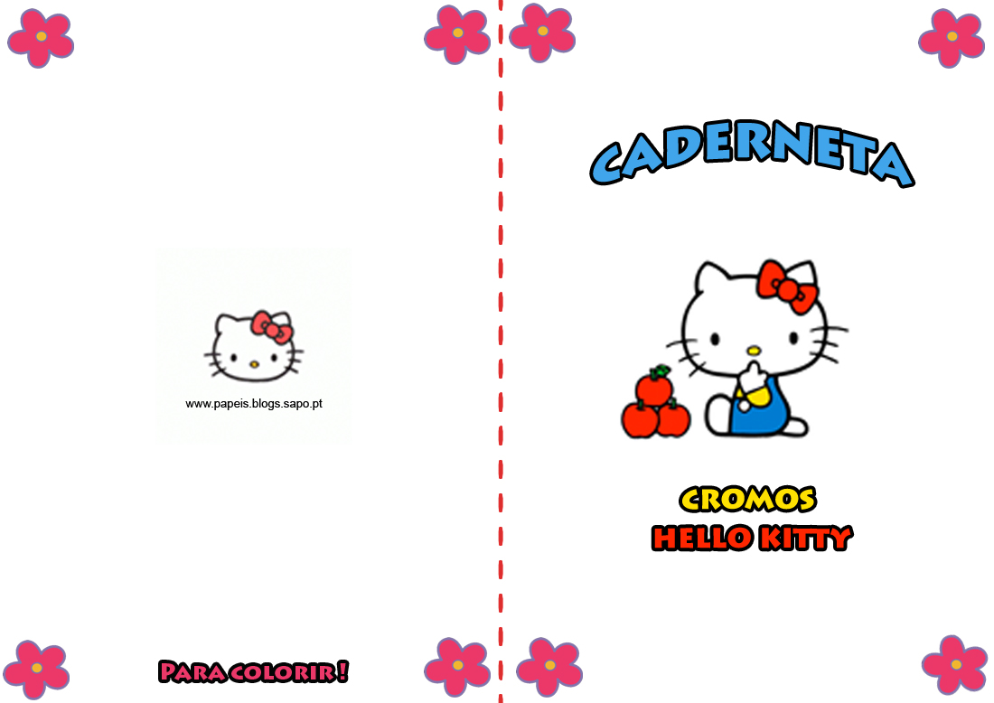 Hello Kitty. Livro de Colorir e Atividades