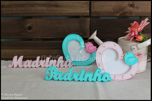 Molduras em forma de coração 