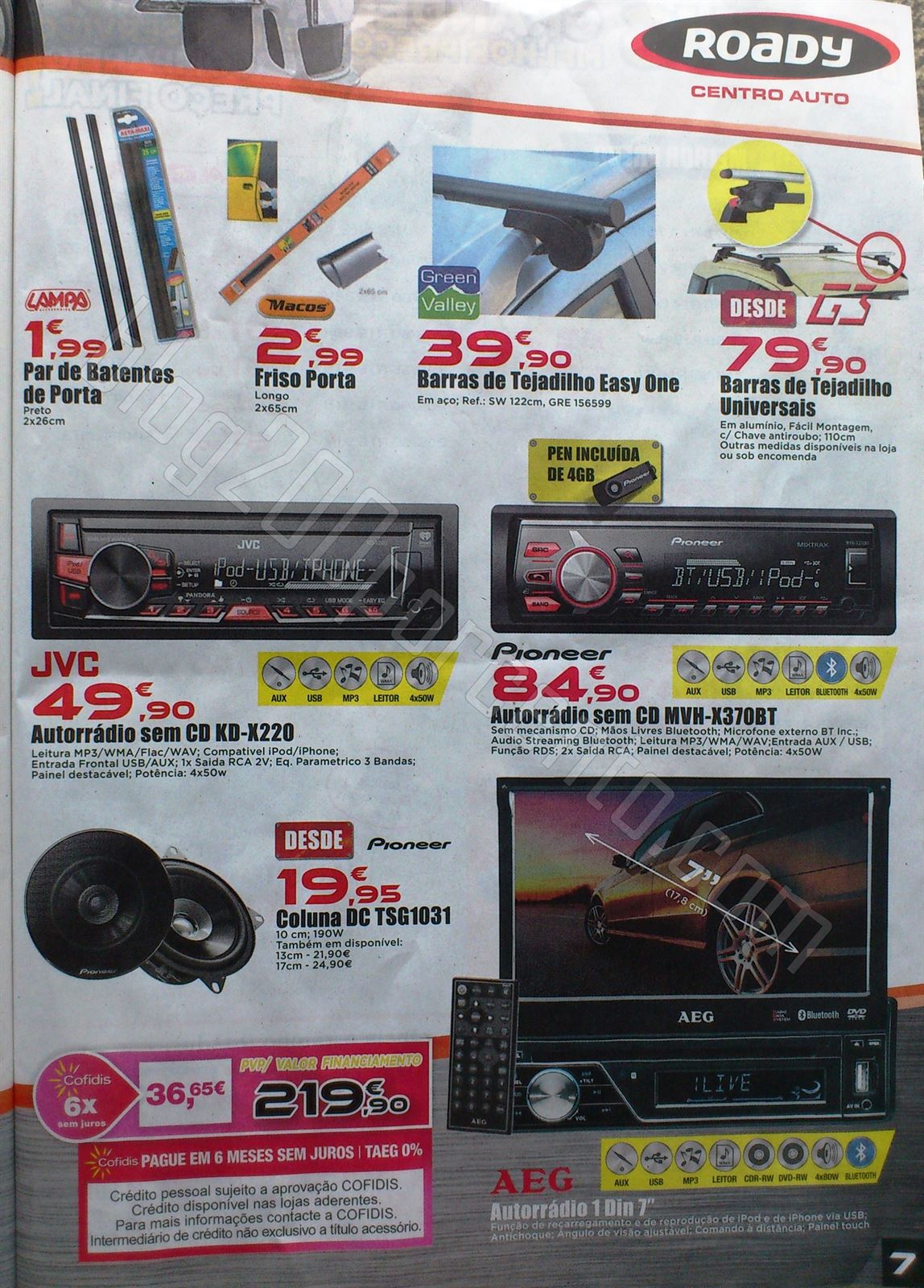 Antevisão Folheto ROADY Promoções de 30 abril a