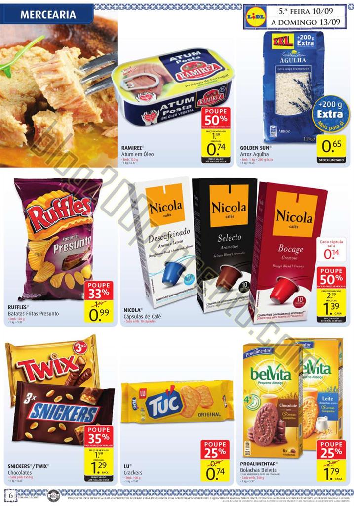 Antevisão Folheto LIDL promoções de 10 a 16 set
