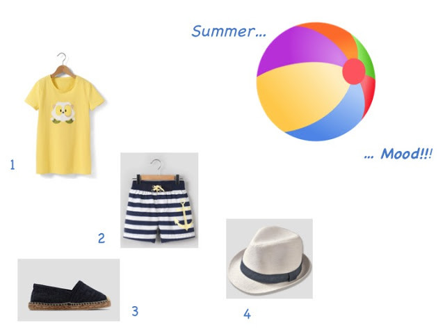 bola + jogar à bola + la redoute + roupa de praia para meninos + roupas de verão + lookbook meninos + primeiras férias com filhos + o que levar para a praia + roupa gira para meninos + férias + verão + calor + ir à praia é divertido