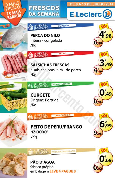 Promoções E-LECLERC Caldas da Rainha de 8 a 13 julho