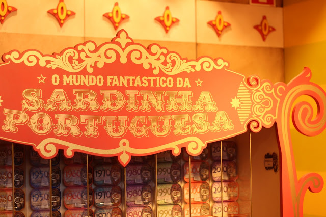 sardinha em lata + o mundo fantástico da sardinha portuguesa + circo + decoração + lojas + rossio