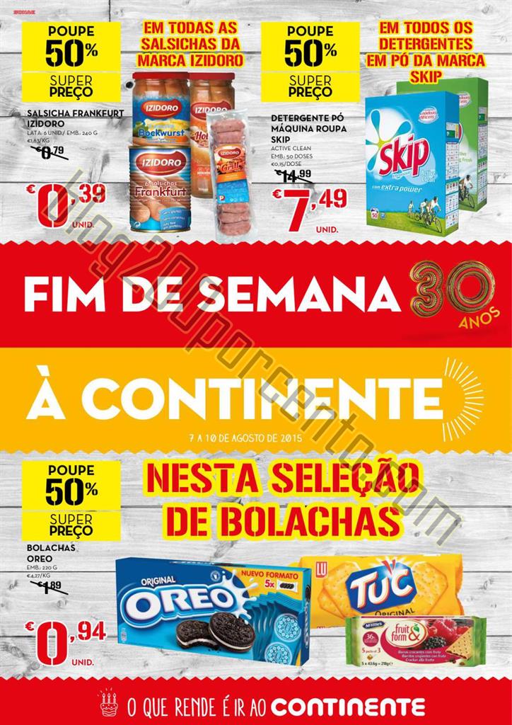 Antevisão Folheto CONTINENTE Extra Fim de semana 