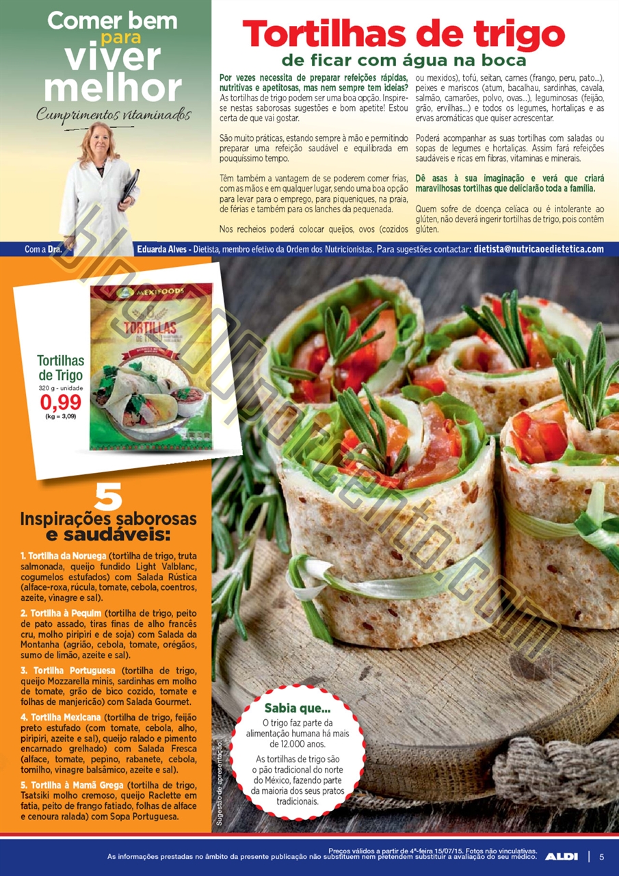 Antevisão Folheto ALDI Promoções a partir de 15