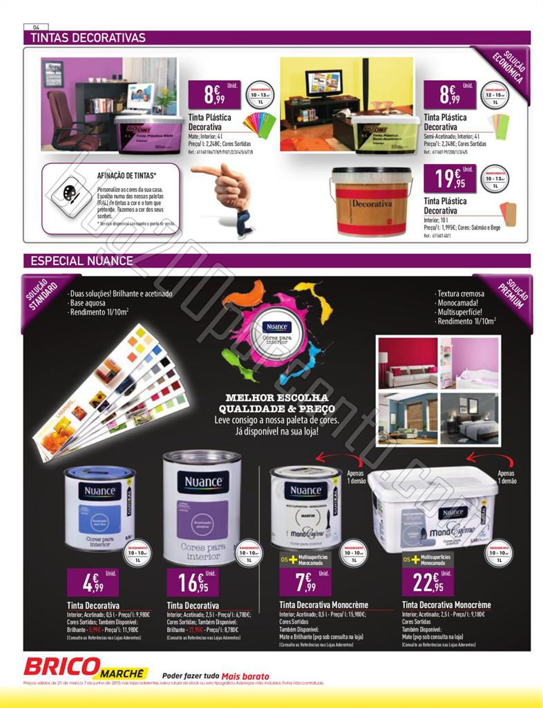 Antevisão Folheto BRICOMARCHÉ Promoções de 21 