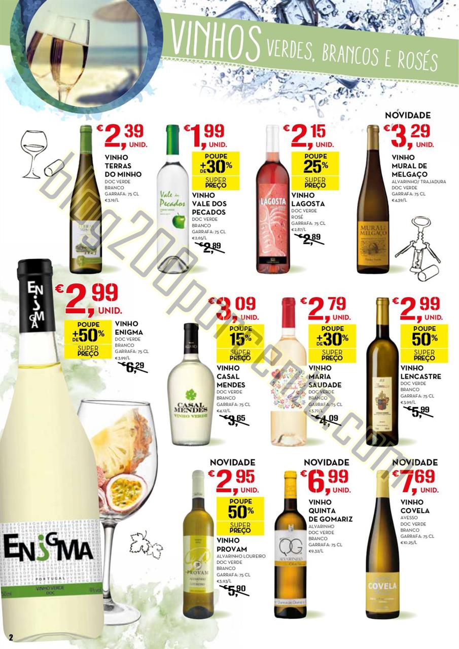Antevisão folheto CONTINENTE Vinhos e aperitivos 