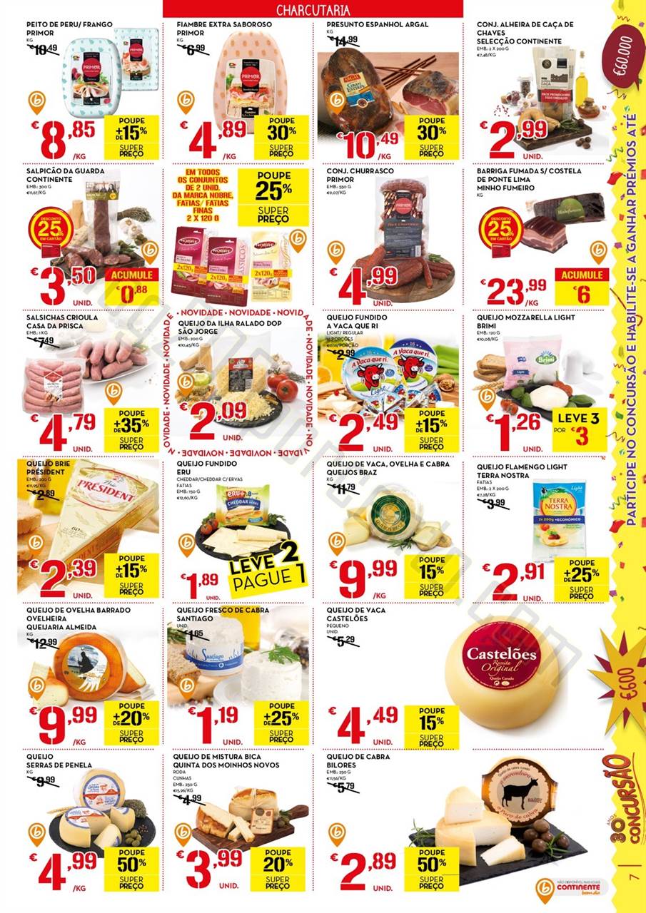 Antevisão Folheto CONTINENTE Promoções de 4 a 1