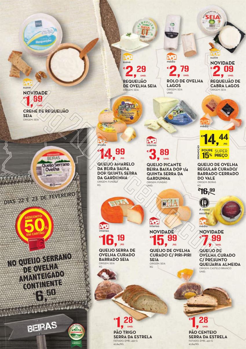 Antevisão Folheto CONTINENTE Feira QEV de 10 feve
