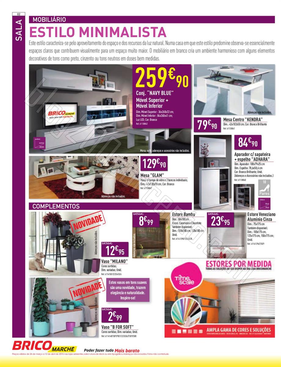 Antevisão Folheto BRICOMARCHÉ de 26 março a 12 