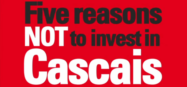 5 razões para não investir em Cascais