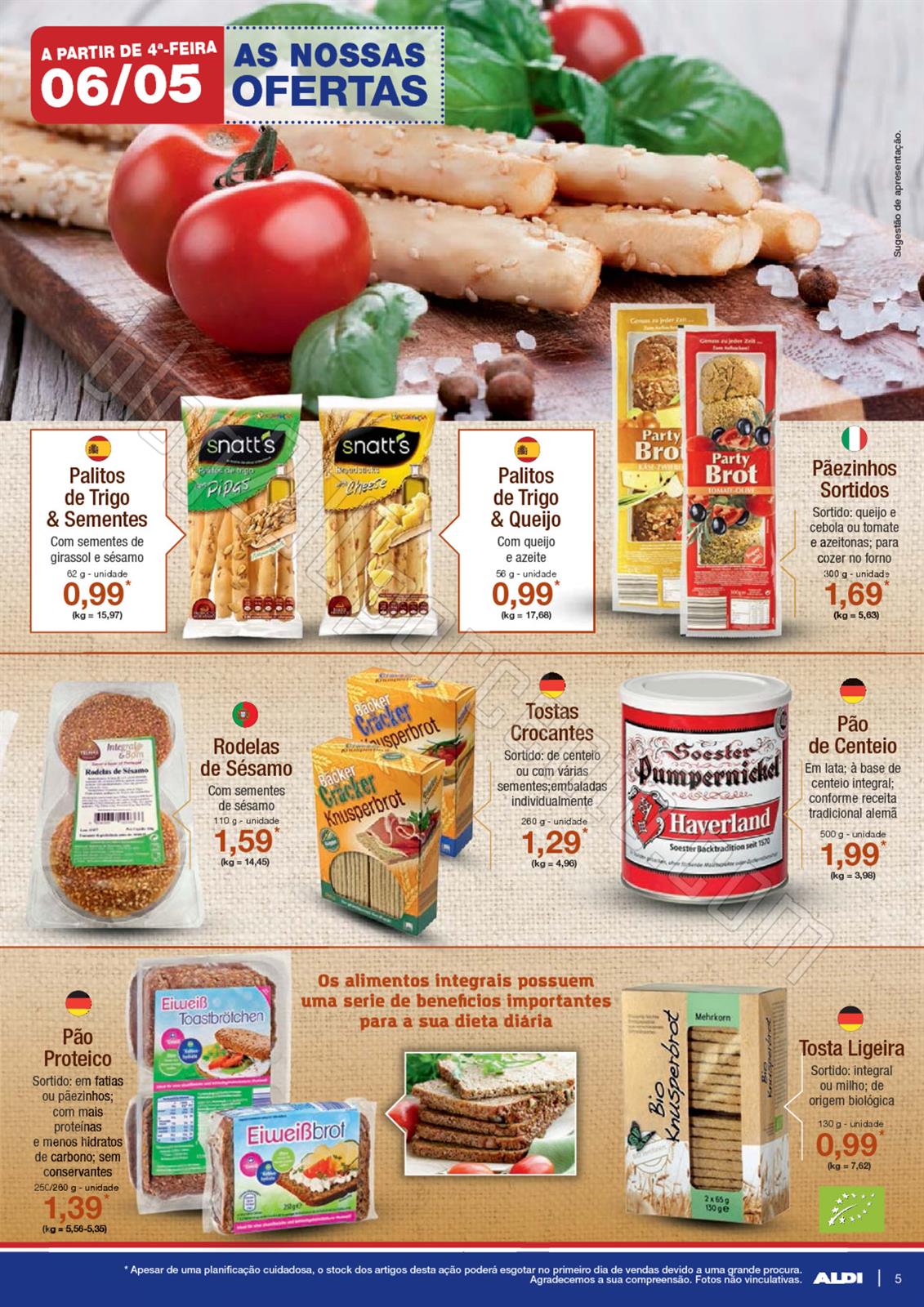 Antevisão folheto ALDI Promoções a partir de 6 