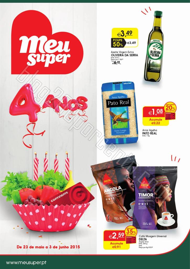 Antevisão Folheto MEU SUPER Promoções de 23 mai
