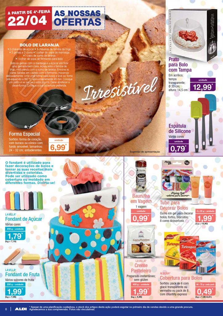 Antevisão Folheto ALDI Promoções a partir de 22