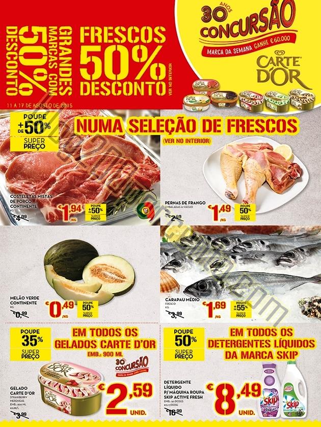 Antevisão Folheto CONTINENTE Promoções de 11 a 