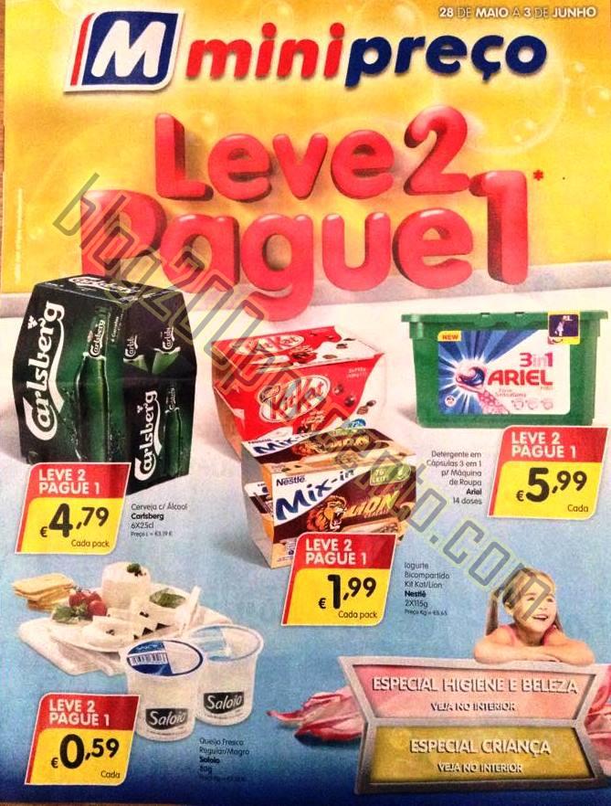 Antevisão Folheto MINIPREÇO Promoções de 28 ma