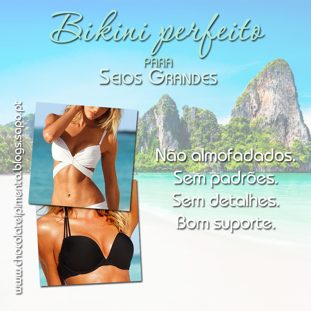 bikini perfeito para seios grandes